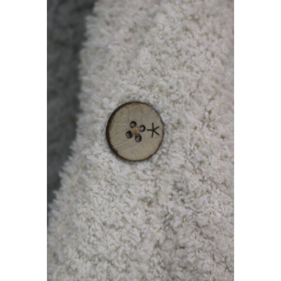 Barefoot Dreams Cozy Chic Ivory Plush Long Sleeve Sweater-3X-Soft - Picture 4 of 11